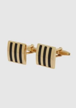 Gold Bars Cufflinks
