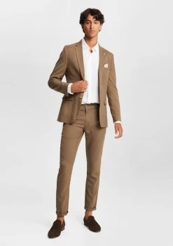 WASHINGTON TEXTURED SUIT -yd. Y231BL10 COF MODEL 1