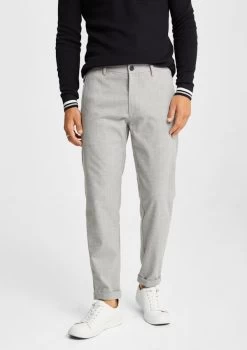 Selfridge Slim Cropped Brushed Chino -yd. Y231CB18 GRY 1