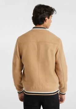 Wool Blend Teeter Varsity Jacket