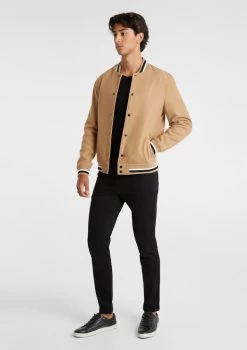 Wool Blend Teeter Varsity Jacket -yd. Y231CJ04 CAR 4