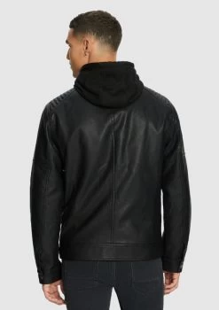 Rock Biker Jacket -yd. Y231CJ08 BLK 2