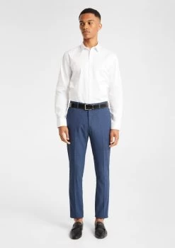 Shine Skinny Dress Pant -yd. Y231DB02SK BLU MODEL