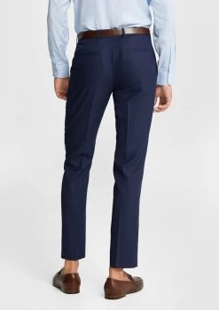Benzo Wool Blend Slim Dress Pant
