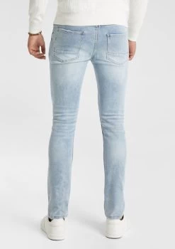 Letter Ripped Skinny Jean