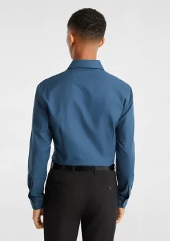 French Textured Dress Shirt