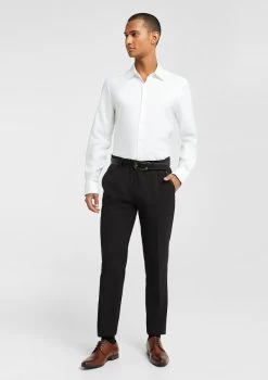 Marriott Slim French Cuff Dress Shirt -yd. Y231DS07 WHT MODEL