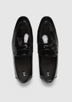 Freddie Patent Dress Loafer -yd. Y231FD06 BLK 5