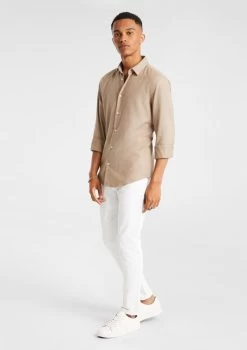 Hargrove Brushed Shirt -yd. Y231LS06 NAT 6