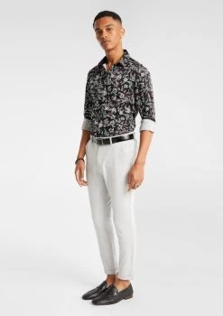 Hugh Slim Shirt -yd. Y231LS22 MUL 4