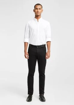 Cambridge Oxford Shirt -yd. Y231LS24 WHT MODEL