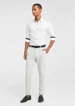 Alpine Regular Textured Geo Shirt -yd. Y231LS26 WHT 4