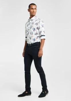Marcello Floral Slim Shirt -yd. Y231LS27 MLT 4
