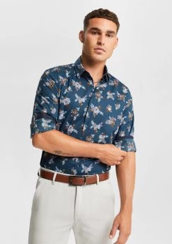 Hanalei Floral Shirt -yd. Y231LS28 TEA 1