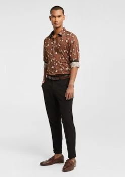 Torquay Floral Slim Shirt -yd. Y231LS33 CAR 4