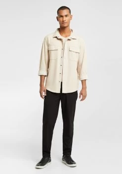 Randwick Overshirt -yd. Y231LS35 NAT MODEL