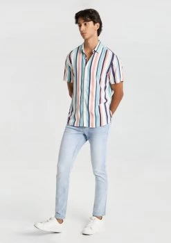 Kendrick Stripe Shirt -yd. Y231SS02 MLT 4