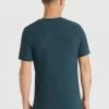Glendale Crew Neck Textured Tee -yd. Y231TB01 GRN 2