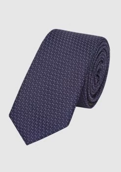 Bordeaux Geo 5 Cm Tie
